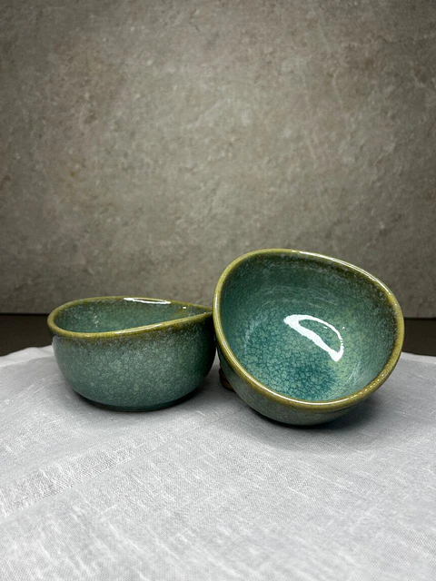 Pocillo Irregular verde
