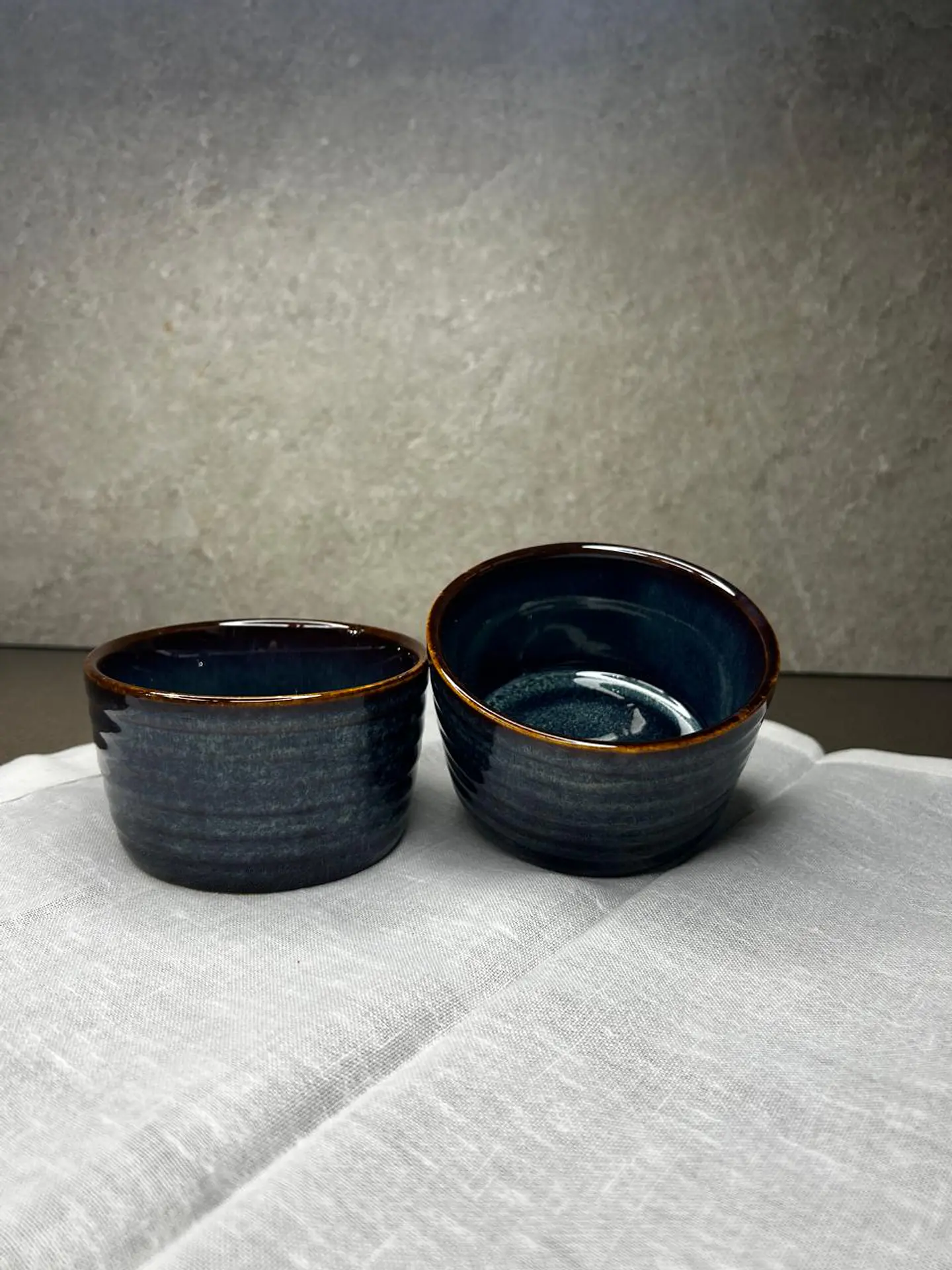 Pocillo ramekin petroleo  2