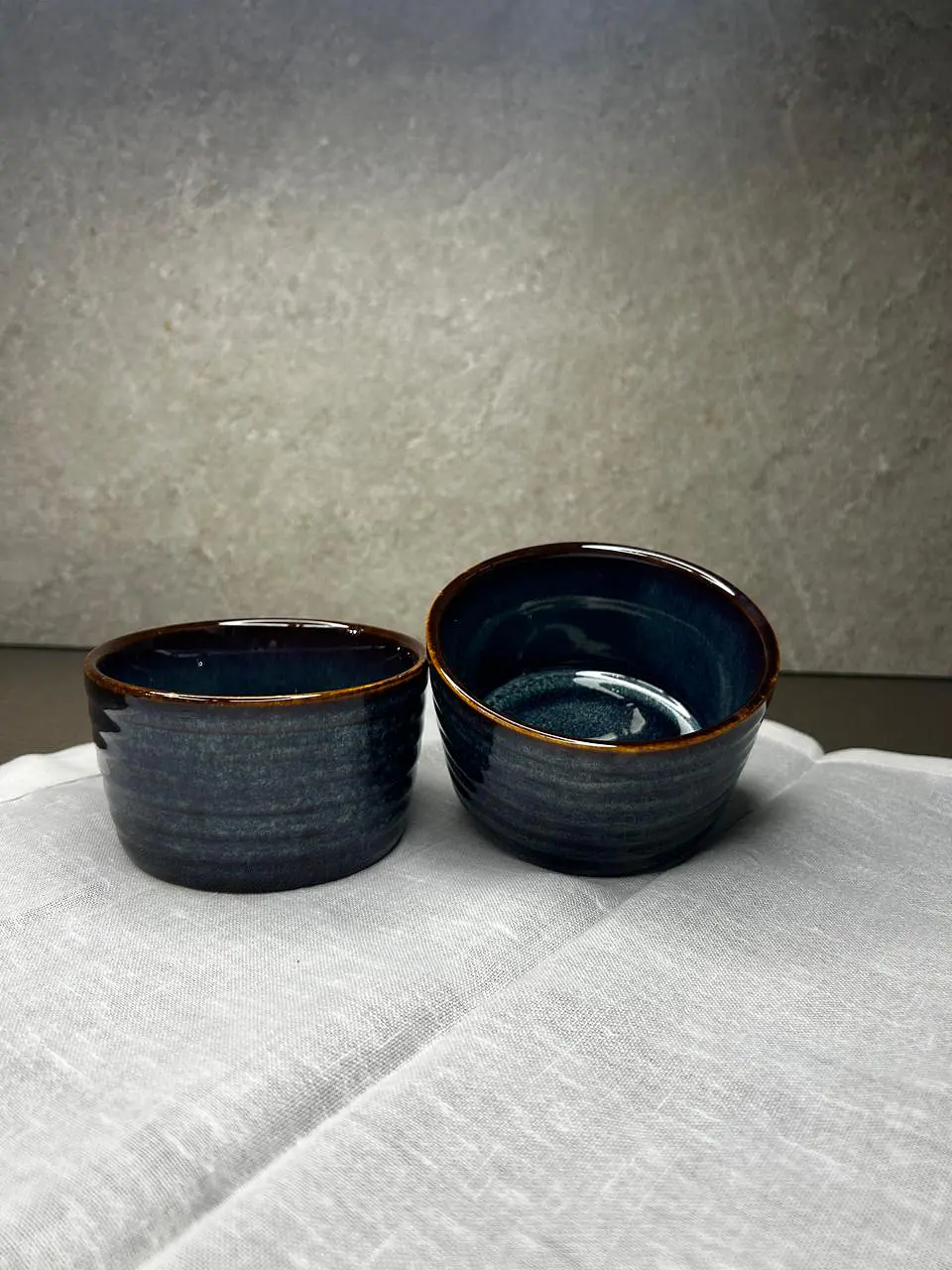 Pocillo ramekin petroleo  2