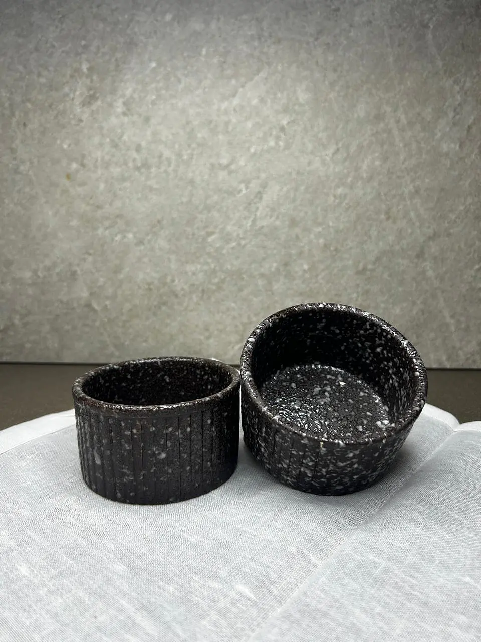 Pocillo ramekin negro  2