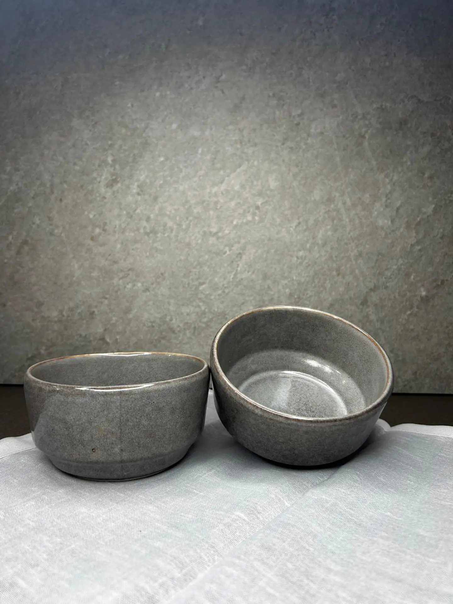 Pocillo gris liso  2