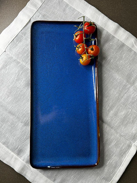 Bandeja azul rey 