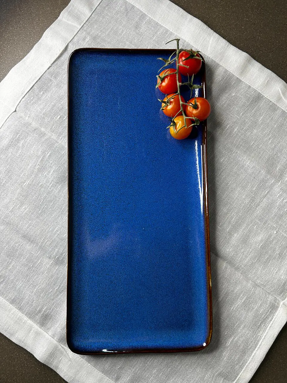 Bandeja azul rey  2