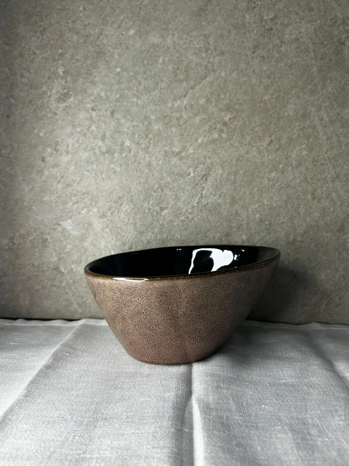 Bowl rosado granito 1