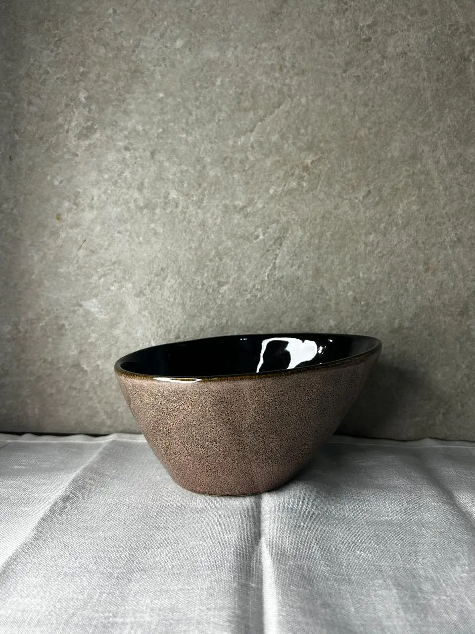 Bowl rosado granito 1