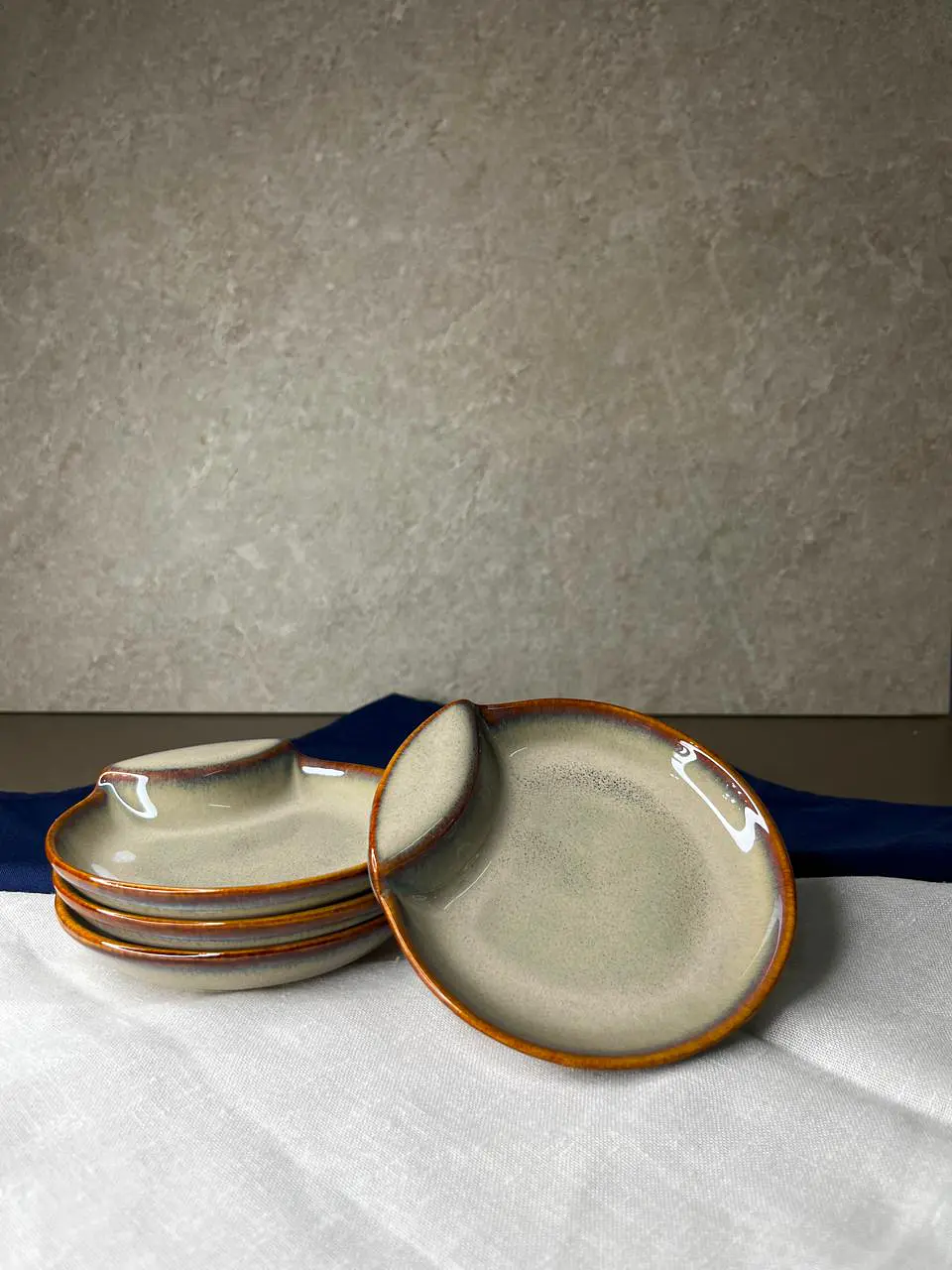 Mini plato mango beige  1