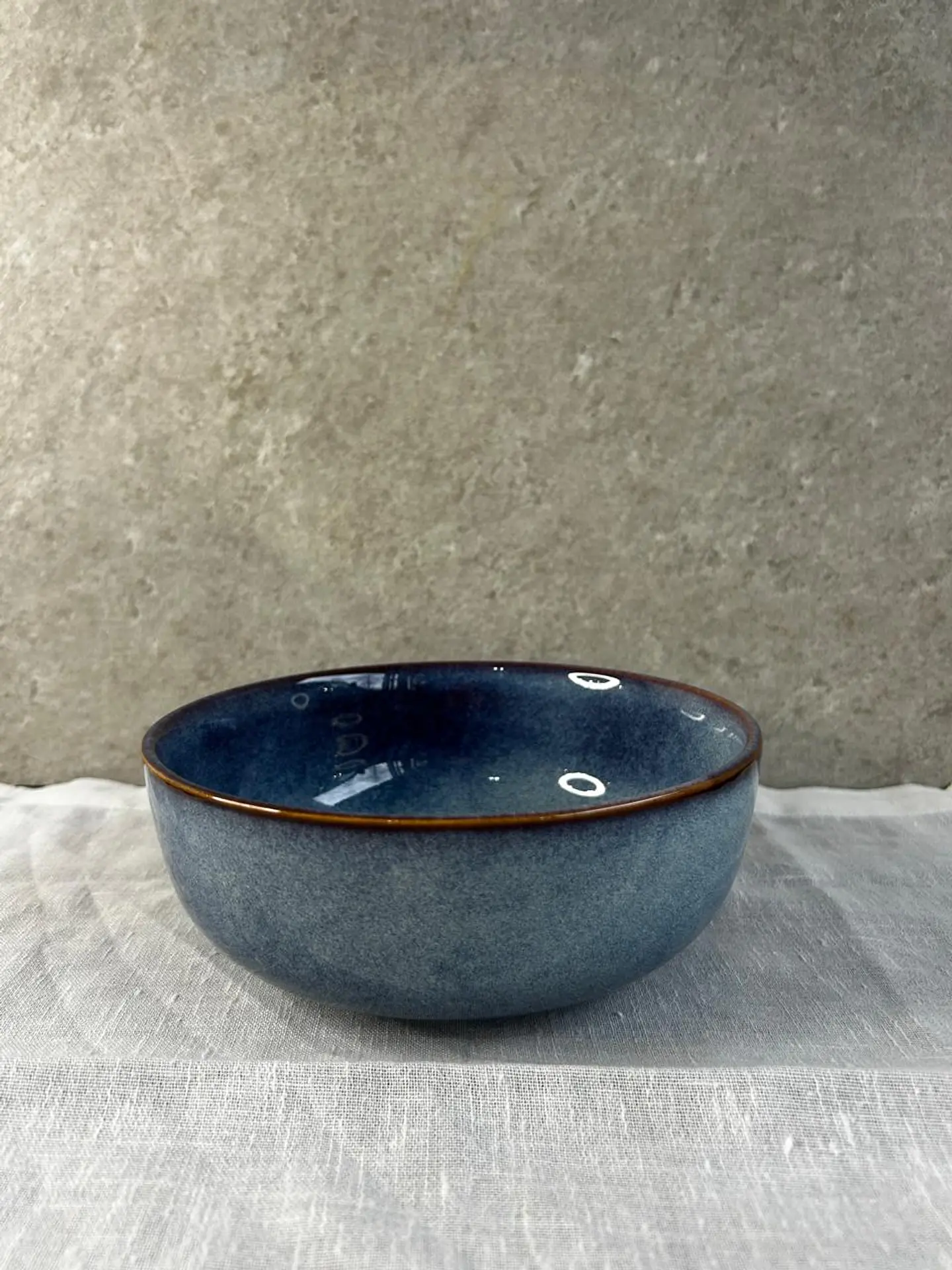 Bowl azul liso  2