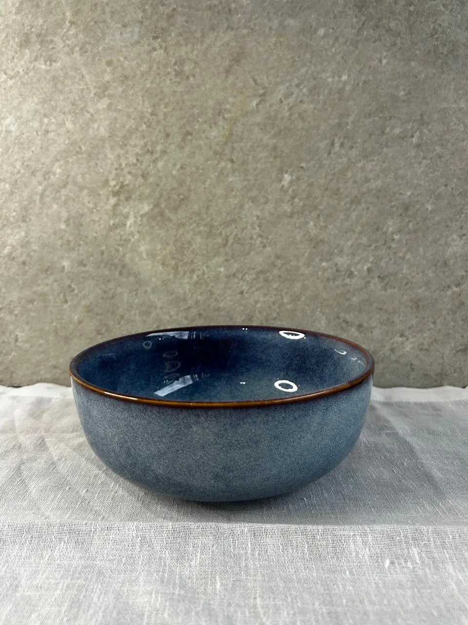 Bowl azul liso  2