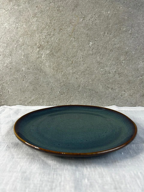 Plato de pan esmeralda 