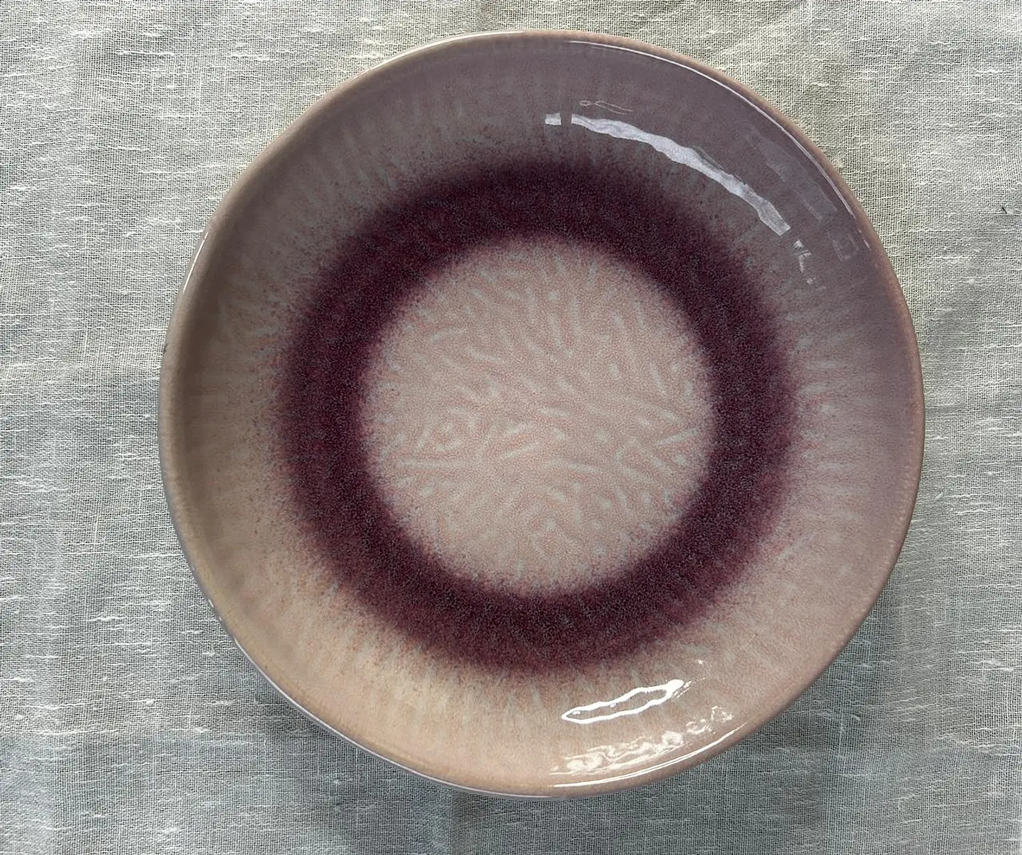 Plato hondo dalia  3