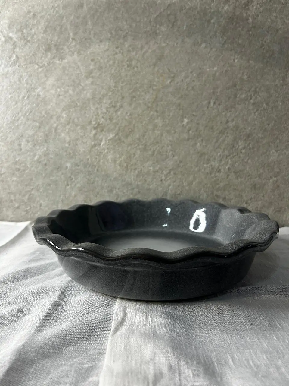 Fuente para horno gris  2