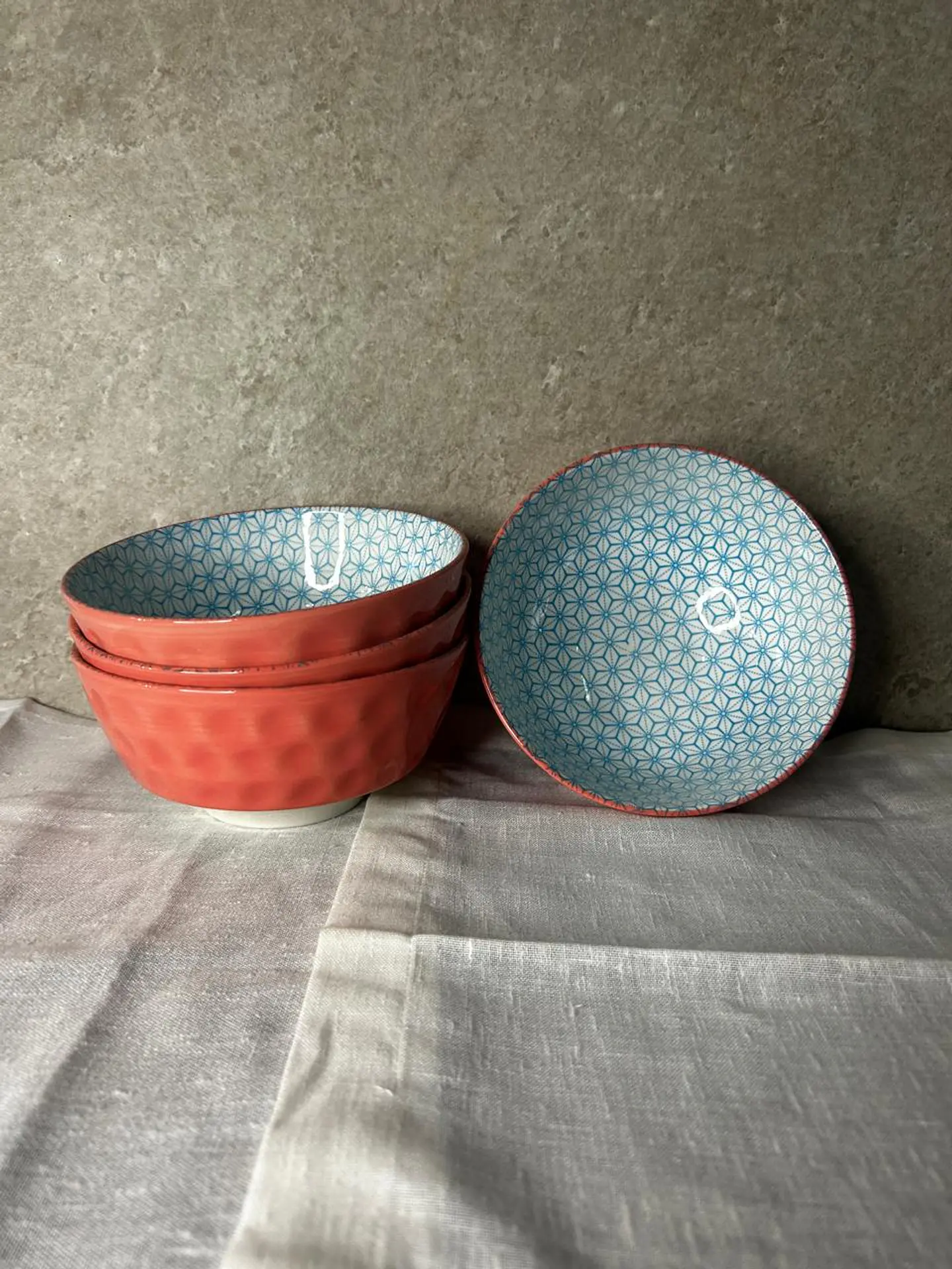 Bowl Coral Geometrico 1