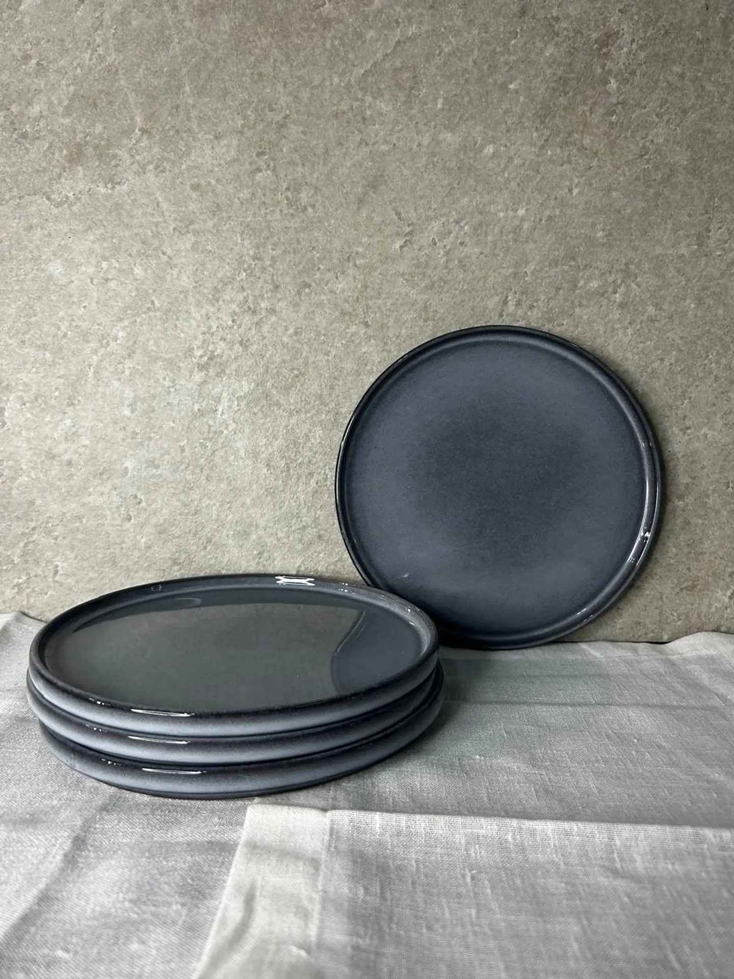 Plato de aperitivo Azul Pizarra 1
