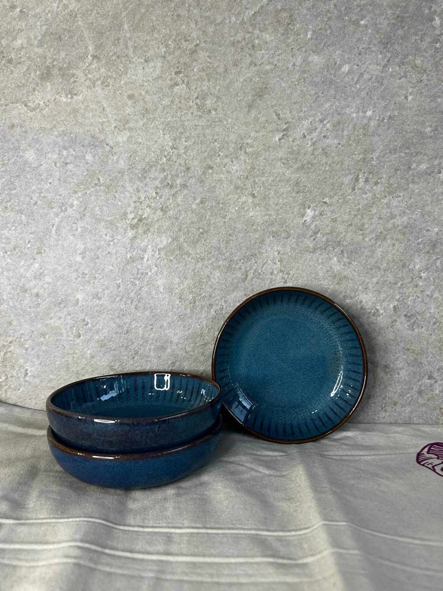 Mini plato Azul Atlantico 1