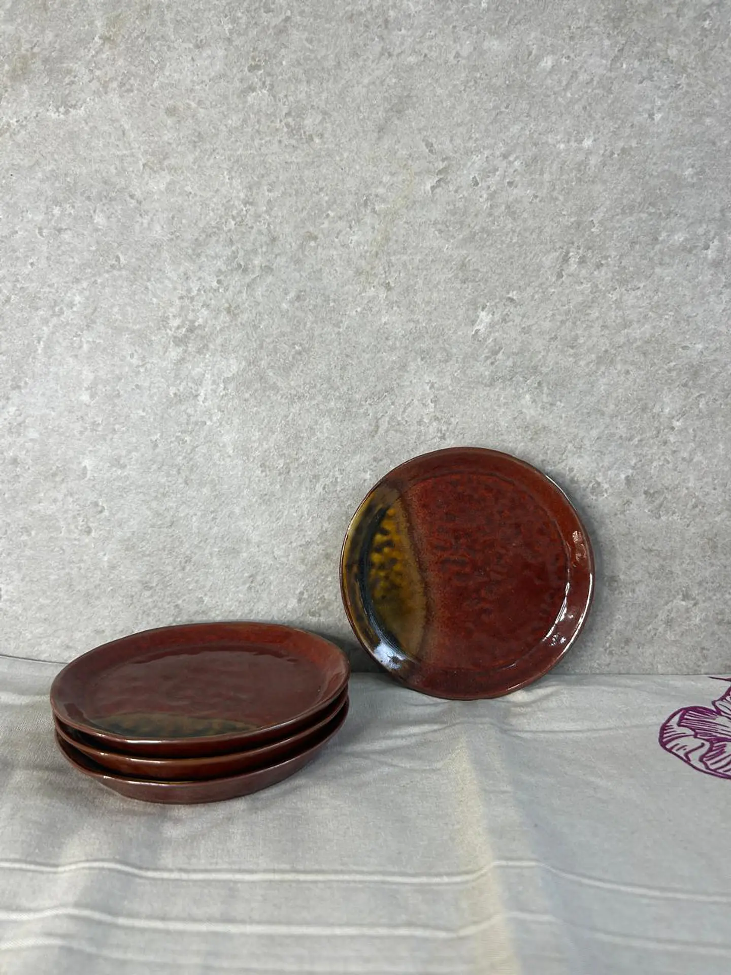 Mini plato Terracota  1