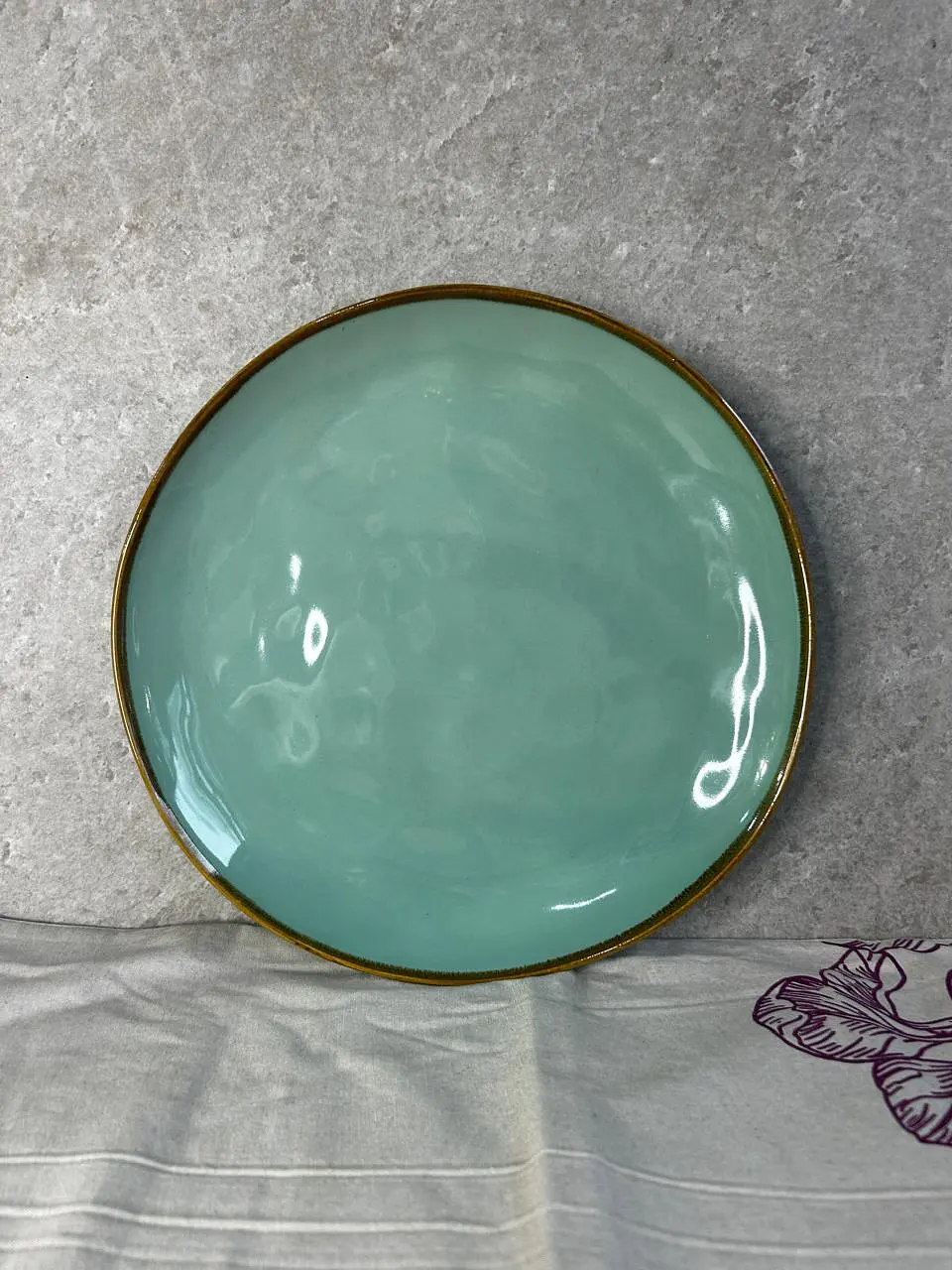 Plato de fondo Jade  1