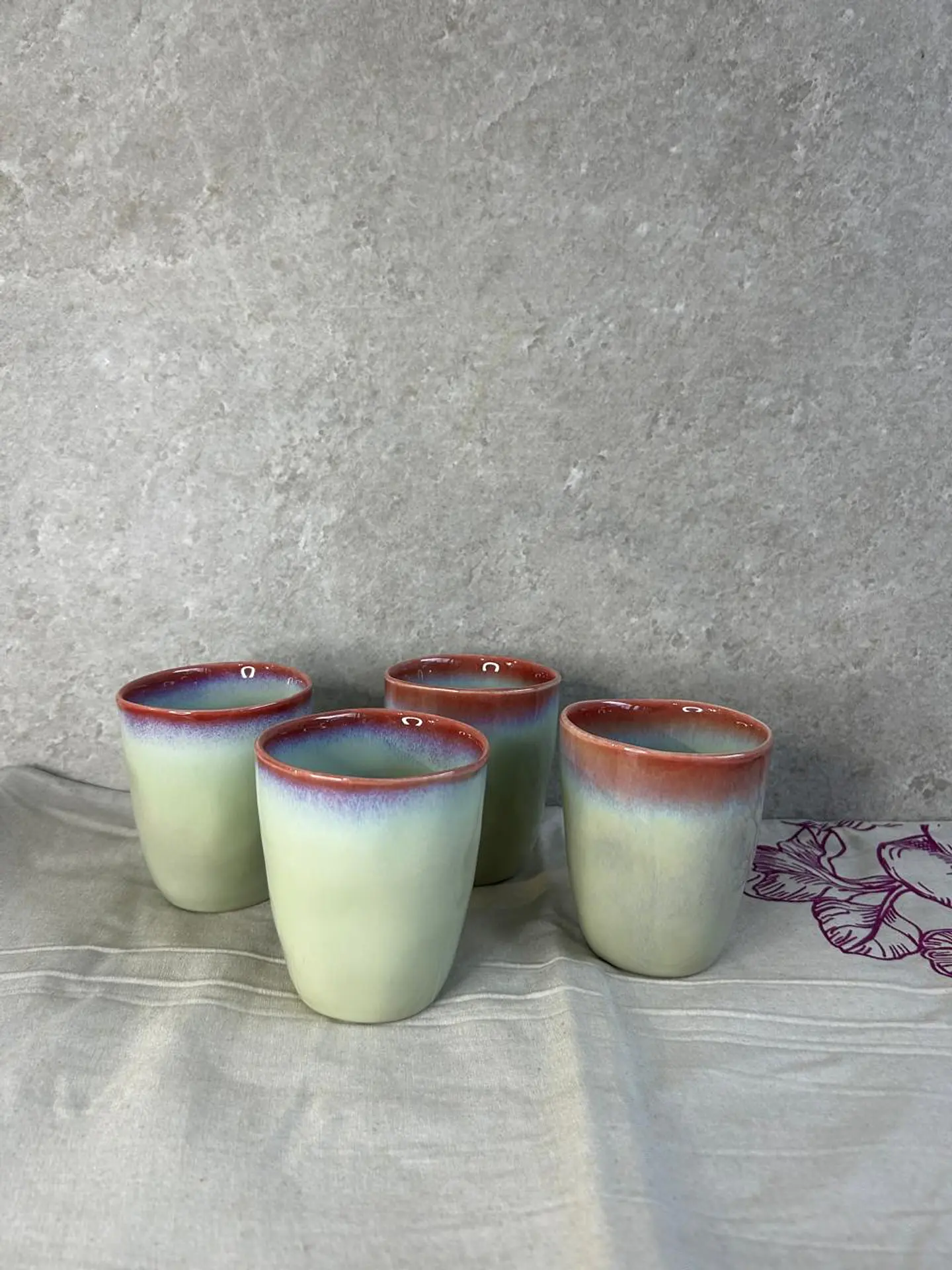 Vaso de ceramica Amanecer  1