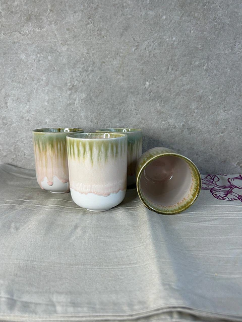 Vaso de ceramica Acuarela 