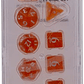 ULD Set 11 Dados Eclipse Pumpkin Orange - Miniatura 1