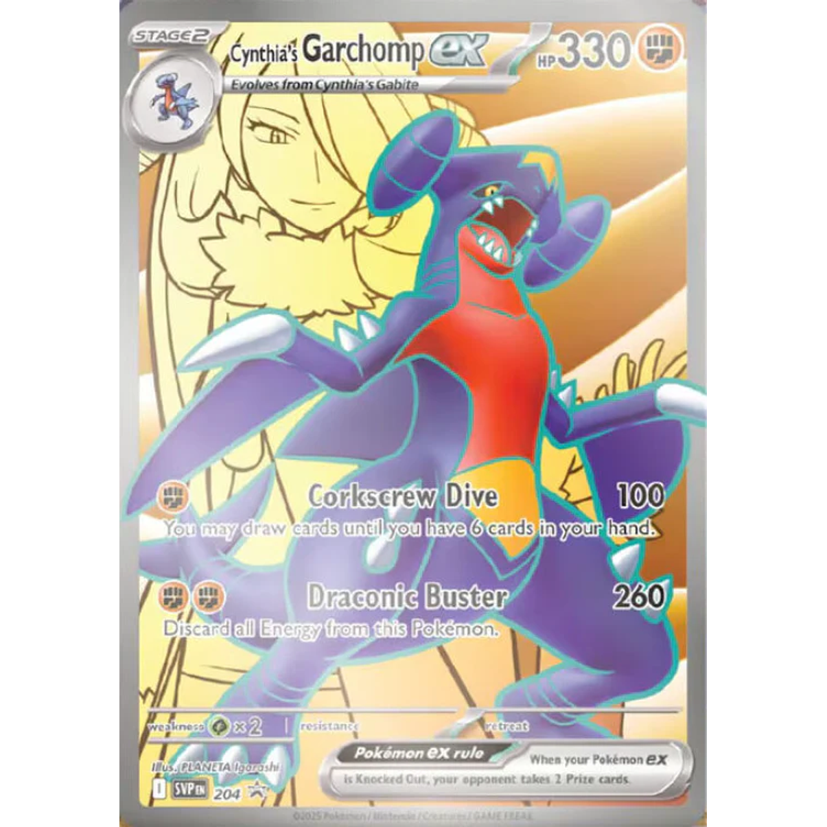  Coleccion Premium Garchomp Ex de Cynthia ES 2