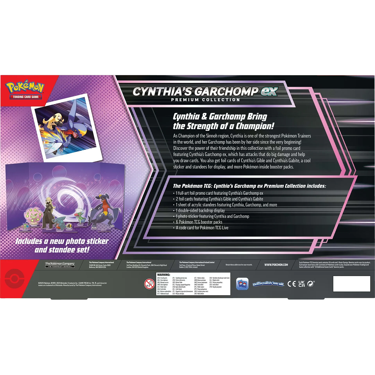  Coleccion Premium Garchomp Ex de Cynthia ES 4