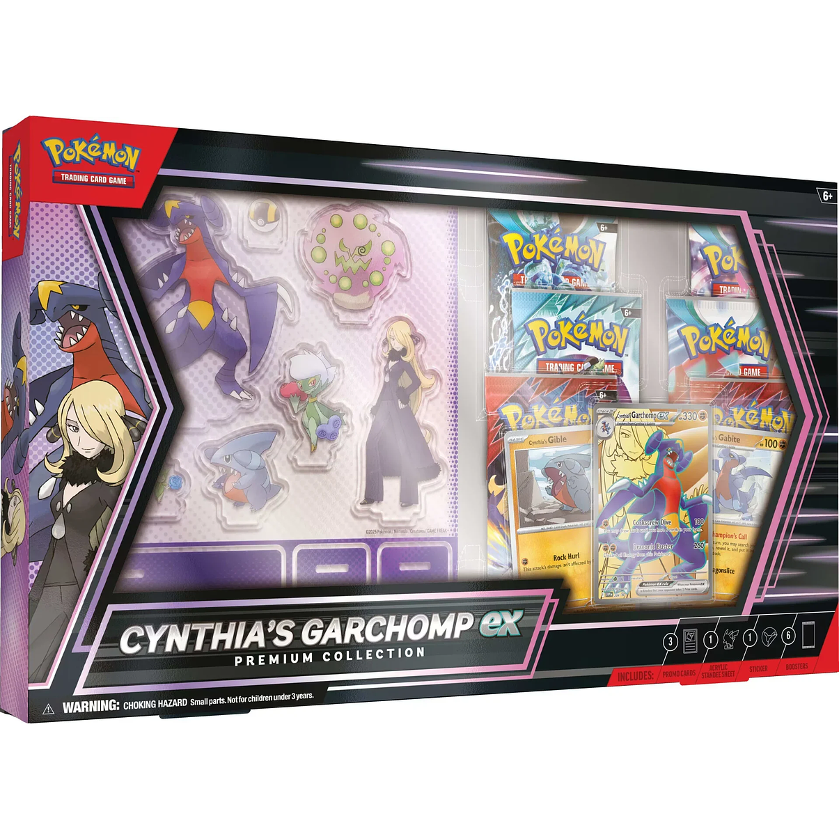  Coleccion Premium Garchomp Ex de Cynthia ES 1