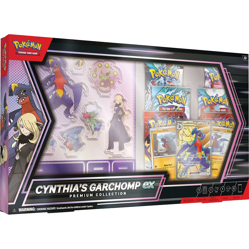  Coleccion Premium Garchomp Ex de Cynthia ES 1