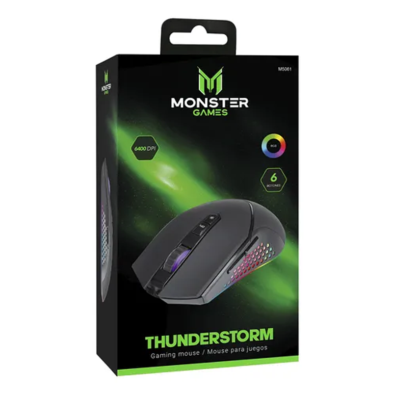 M5061 MOUSE GAMER MONSTER THUNDERSTORM  1