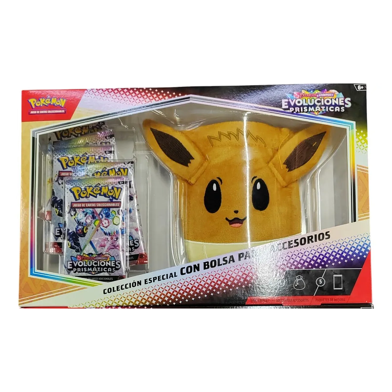 Prismatic Evolutions - Eeevee Accessory Pouch Español 1