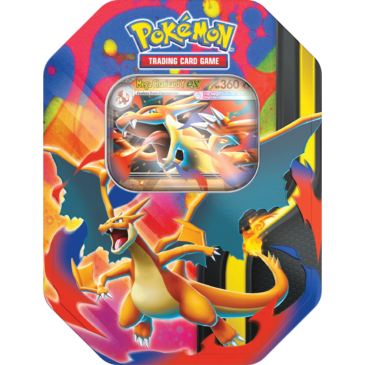 Mega Charizard Y Tin Español 1