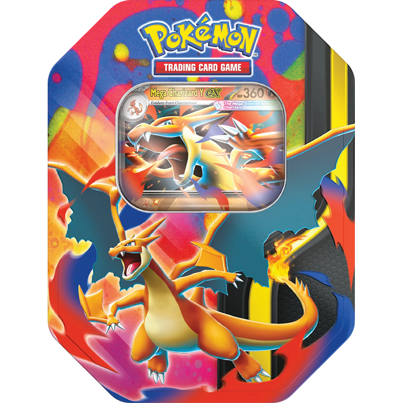 Mega Charizard Y Tin Español 1