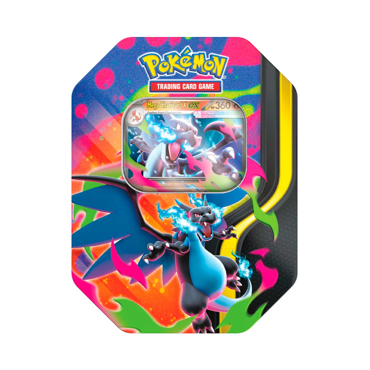 Mega Charizard X Tin Español 1