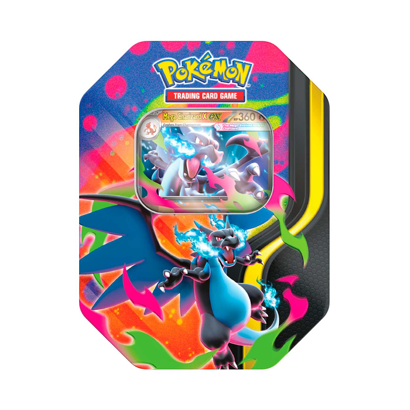 Mega Charizard X Tin Español 1