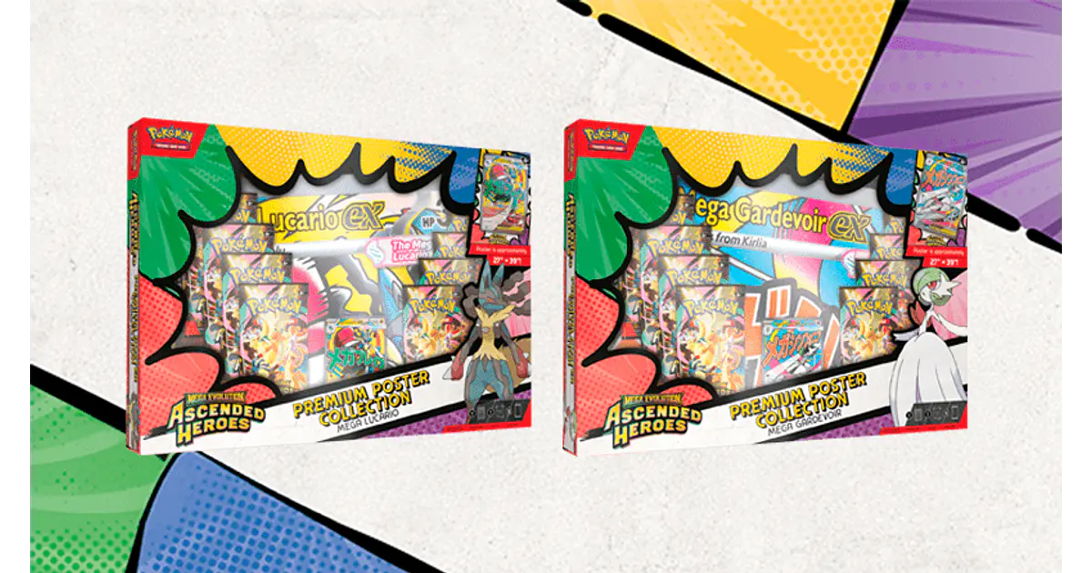 Mega Evolution - Ascended Heroes Premium Poster Collection