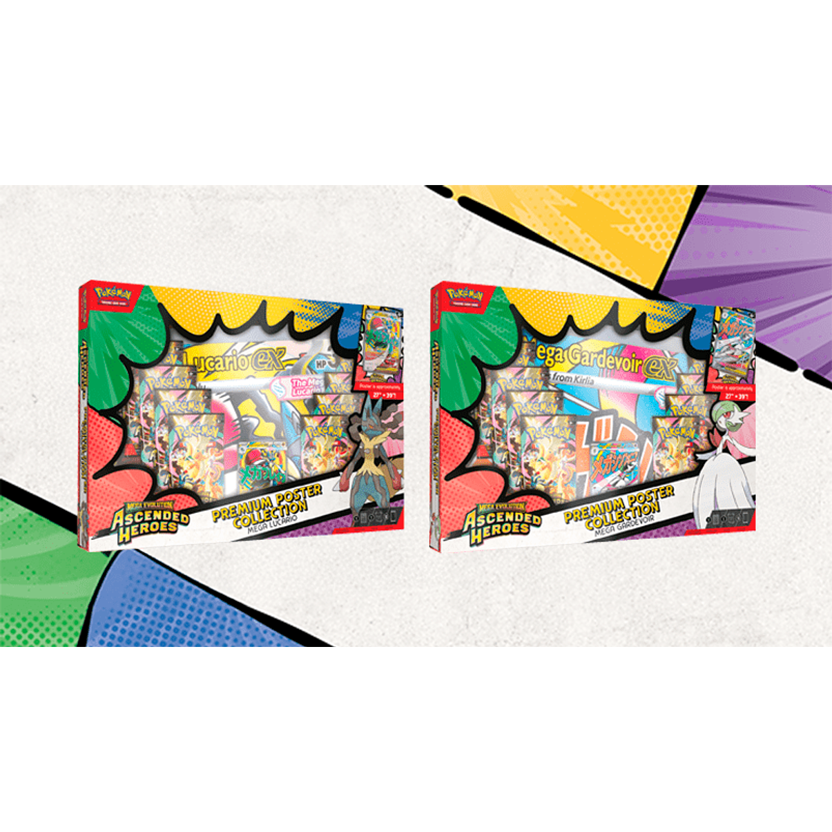 Mega Evolution - Ascended Heroes Premium Poster Collection 1