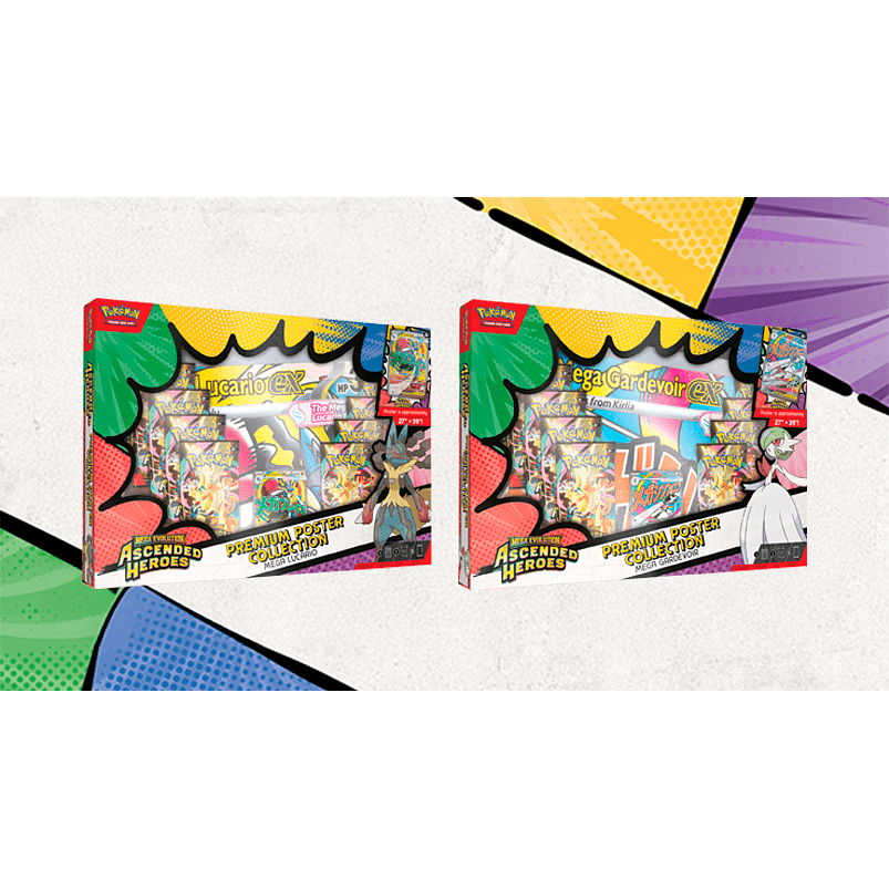 Mega Evolution - Ascended Heroes Premium Poster Collection 1