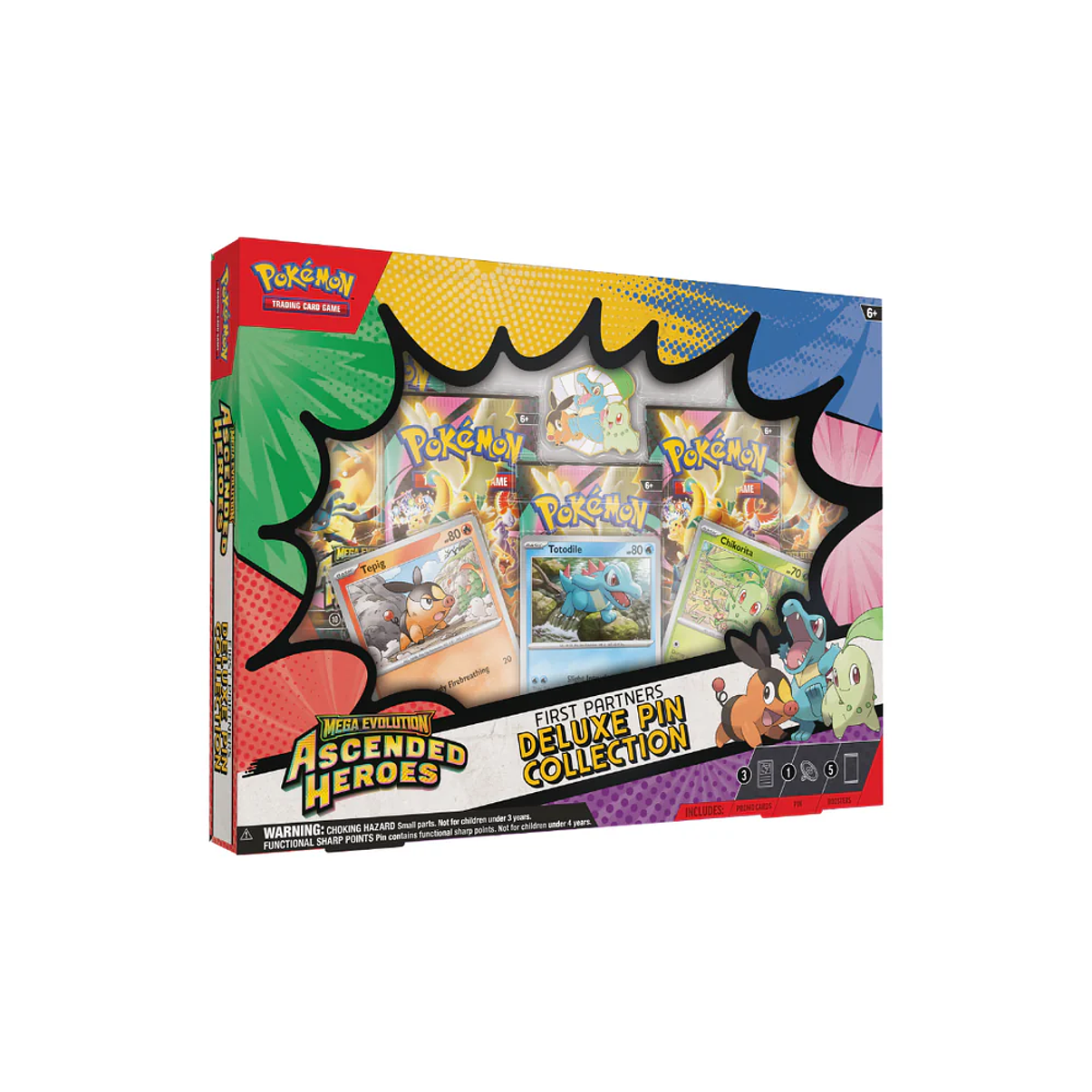 Mega Evolution - Ascended Heroes First Partners Deluxe Pin Collection 1