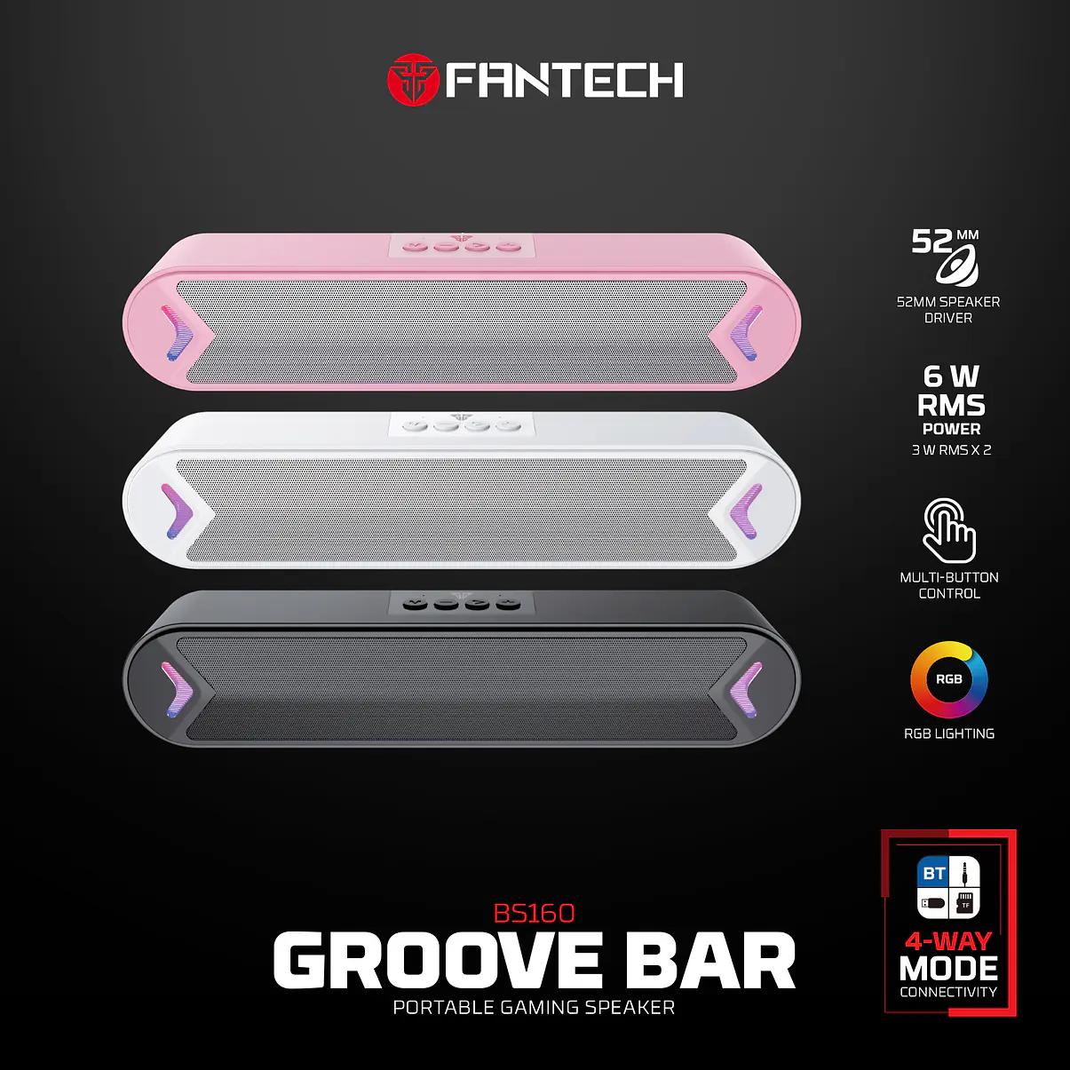 BS160 Groove Bar White 2