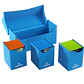 Gamegenic Triple Deck Holder 300+ XL – Blue - Miniatura 3