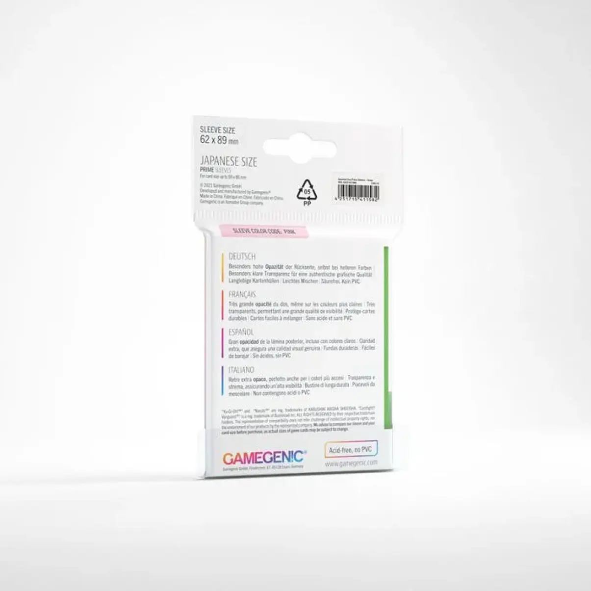 Gamegenic PRIME Japanese Sized – Green 2