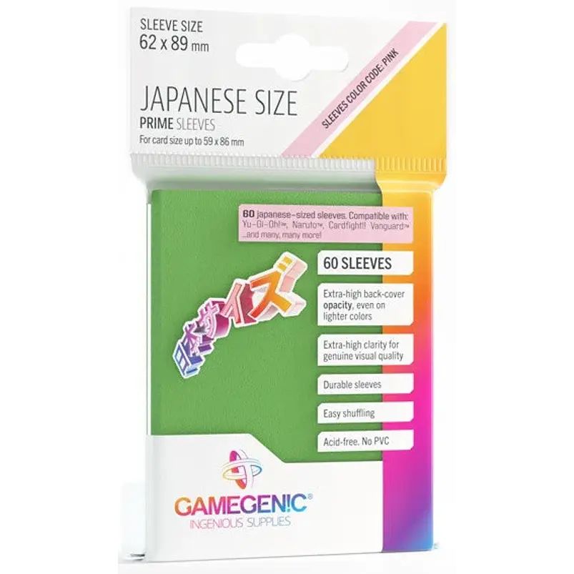 Gamegenic PRIME Japanese Sized – Green 1