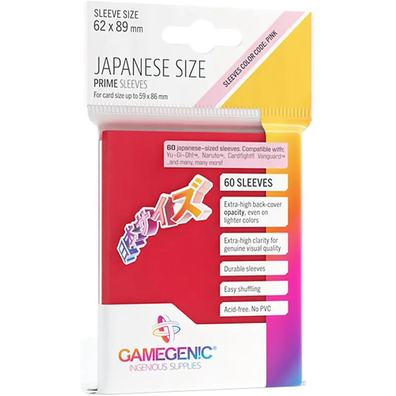 Gamegenic PRIME Japanese Sized – Red 1