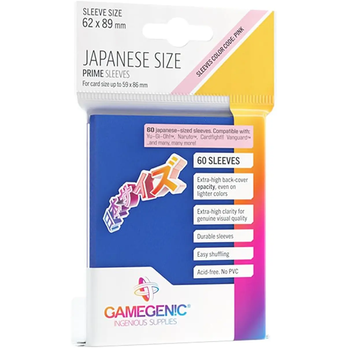 Gamegenic PRIME Japanese Sized – Blue 1