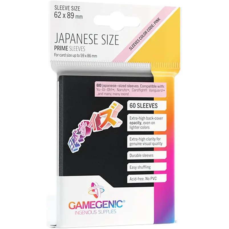 Gamegenic PRIME Japanese Sized – Black 1