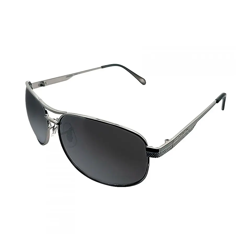 Gafas de Sol Fossil Navegador 66353564 Color Plateado Talla 62mm 2