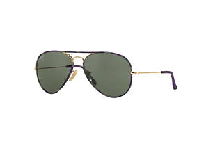 Gafas de Sol Ray Ban Aviador Camouflage RB3025JM 172 Color Verde Talla 58mm