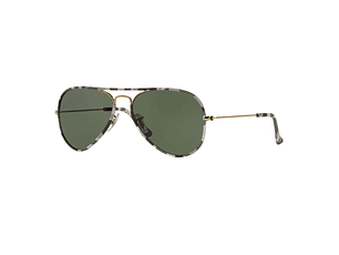 Gafas de Sol Ray Ban Aviador Camouflage RB3025JM 171 Color Verde Talla 58mm