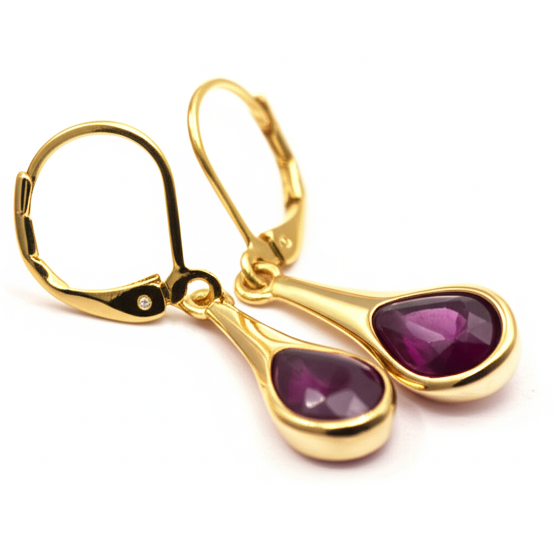 Aretes Elegantes Set x4 Brillo Eterno Color Dorado - B2 21-0085127 4