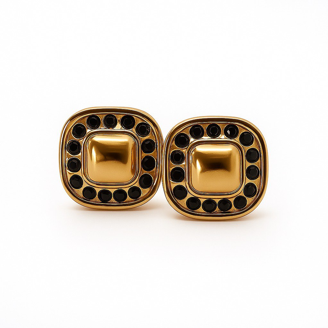 Aretes Brillo Salvaje Leopard Color Dorado - ARE | A2 21-0076390 3