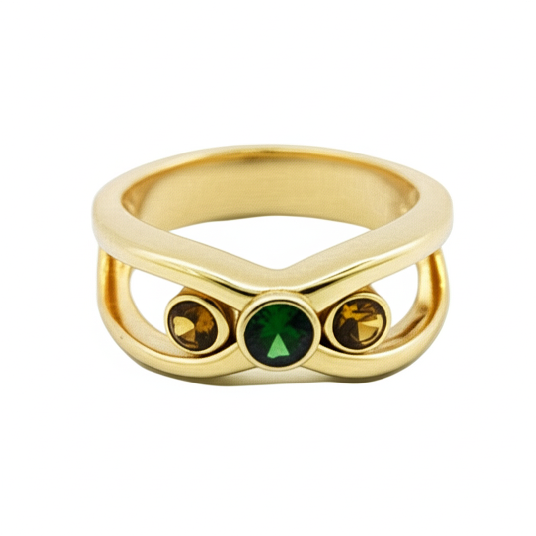 Set x3 Anillos Abstractos Trio Chic Multicolor - ANI X3 | F1 21-0078833 2